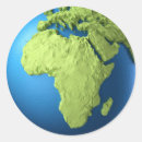 Search for continents stickers Earth