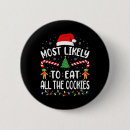 Search for cartoon cookie buttons Seasonal