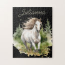 Recherche de poney blanc puzzles Équin