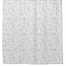 Search for whimsical shower curtains Black and white