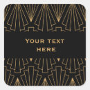 Search for geometric square pattern stickers Gold