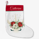 Search for feminine christmas stockings Flowers