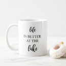 Search for lake living mugs At the lake