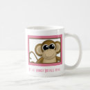 Recherche de singe mignon tasses Rose