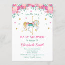 Recherche de carousel baby shower invitations Pour elle