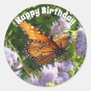 Search for small butterflies stickers Happy birthday