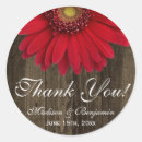 Search for red daisy stickers Wood