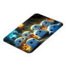 Recherche de fantôme mignon magnets Nuit d'halloween