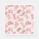Recherche de cowboy napkins Rose