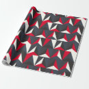 Search for geometric shapes wrapping paper Abstract