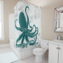 Search for squid shower curtains Sea creatures