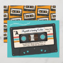 Search for 90 music invitations 80's