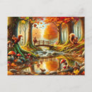 Recherche de gland cartes postales Peinture
