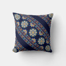 Recherche de de bohème coussins Bleu
