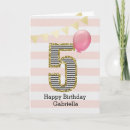 Search for 5 year old girl birthday cards Kids