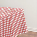 Search for red and white tablecloths Summer