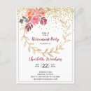 Recherche de typographie colorée invitations Floral