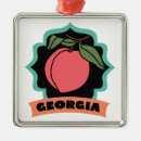 Search for georgia peach ornaments Fruit