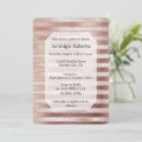 Recherche de rose gold glitter invitations Bride
