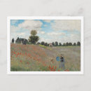 Recherche de pavots de monet cartes postales Français
