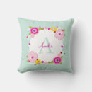 Search for mint and pink pillows For kids