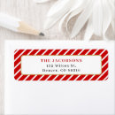 Search for stripes return address labels Candy cane stripes