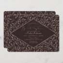 Search for chocolate bridal shower invitations Elegant