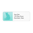 Search for seafoam green return address labels Turquoise