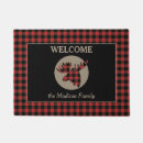 Search for moose doormats Buffalo plaid