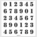 Recherche de nombres autocollants Teacher