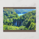 Search for plitvice lakes postcards Waterfall