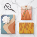 Recherche de flammes papier cadeau Boho