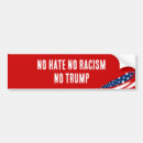 Search for racism bumper stickers Red