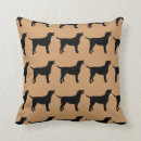 Search for black lab pillows Silhouette