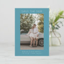 Search for teal blue save the dates Modern