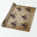 Recherche de abeille vintage papier cadeau Découpage