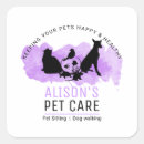 Search for pet care services stickers Dog walker