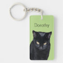 Search for black cat keychains Animal lover