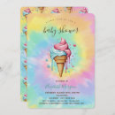 Search for tie dye baby shower invitations Colourful