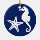 Search for seahorse ornaments Blue