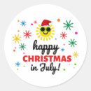 Search for christmas in july stickers Vacation