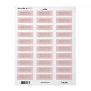 Search for font return address labels Elegant