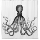Search for tentacles shower curtains Black