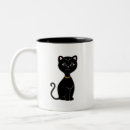 Search for cat monogram mugs Black and white