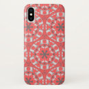 Search for coral red iphone cases Pattern