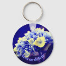 Search for blue hydrangea keychains Flower