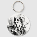 Search for mad keychains Alice in wonderland