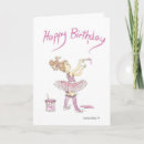 Search for little girl birthday cards Tutu