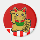 Recherche de neko maneki magnete Japonais
