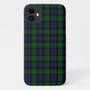 Search for black watch tartan iphone cases Blue